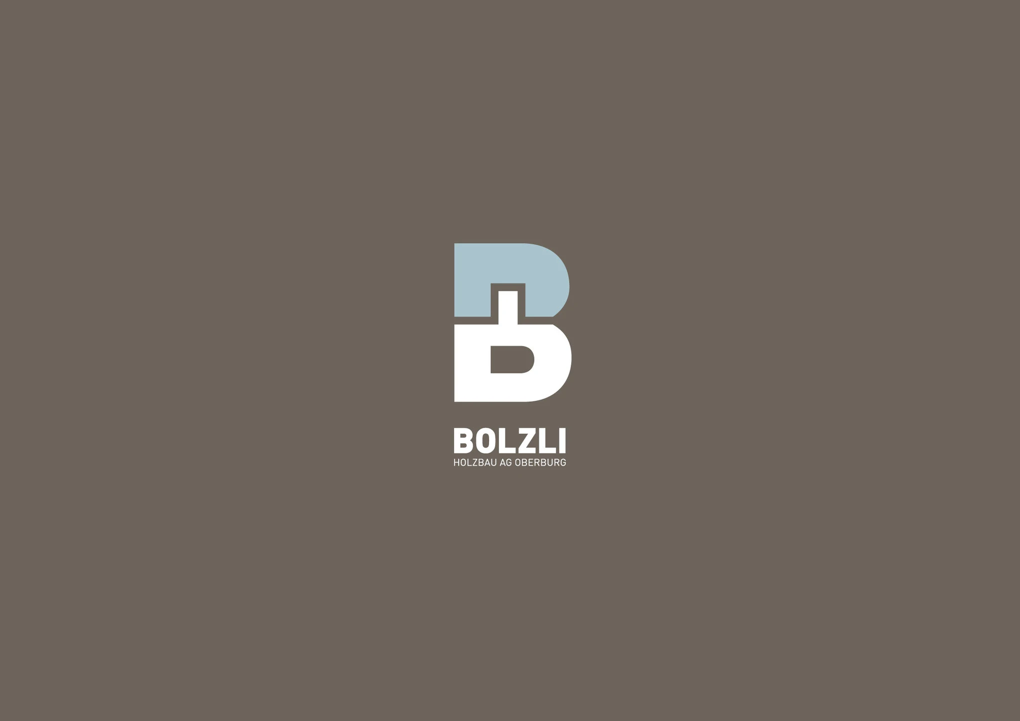 Corporate Design Bolzli Holzbau AG, Oberburg: Entwicklung Brand (Logo/Bildzeichen), Graphic Design by Lockedesign, Region Bern
