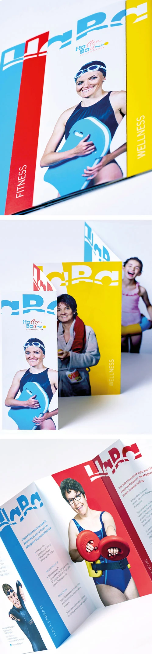 Prospektgestaltung Hallenbad Burgdorf  | Layout und Grafik by Lockedesign 2015
