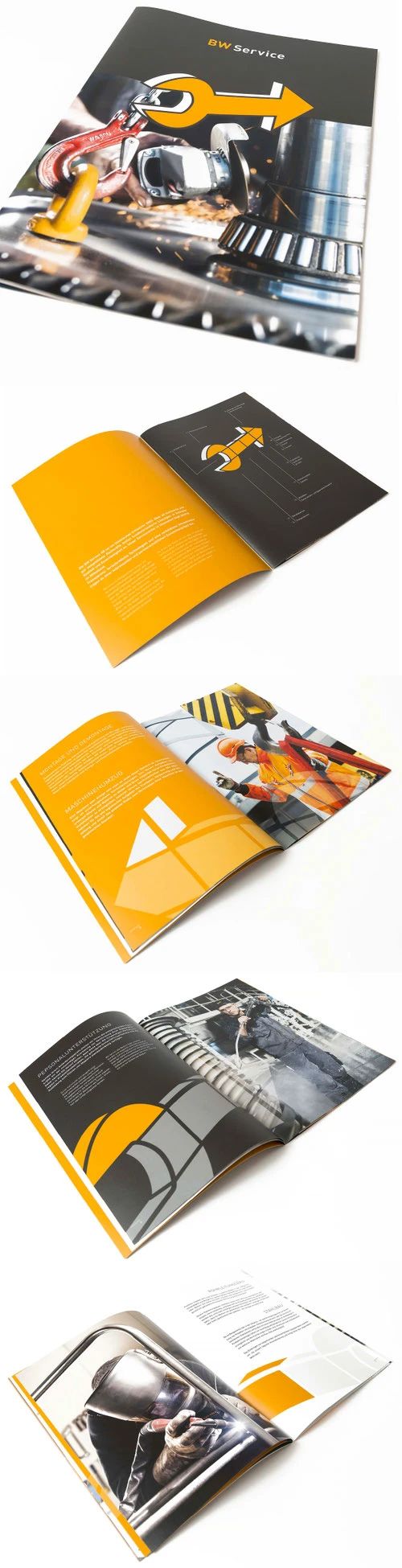 BW Service AG: Image Broschüre  | Layout und Grafik Lockedesign 2014, Fotographie by Manuel Stettler