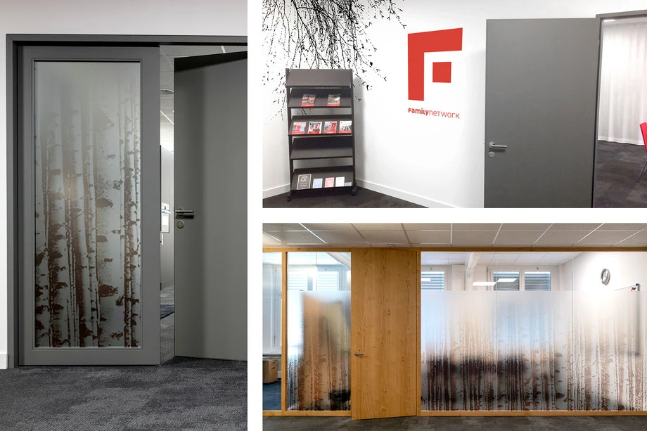 Entwicklung Konzept für die Innen-Beschriftung in den Büroräumen by Lockedesign, Burgdorf
