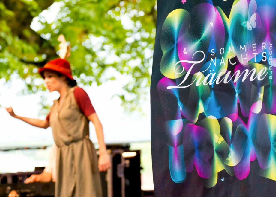 Branding: Plakatdesign by Lockedesign, Burgdorf bei Bern: Sommernachtsträume: Poster, Flyer und Illustration Design