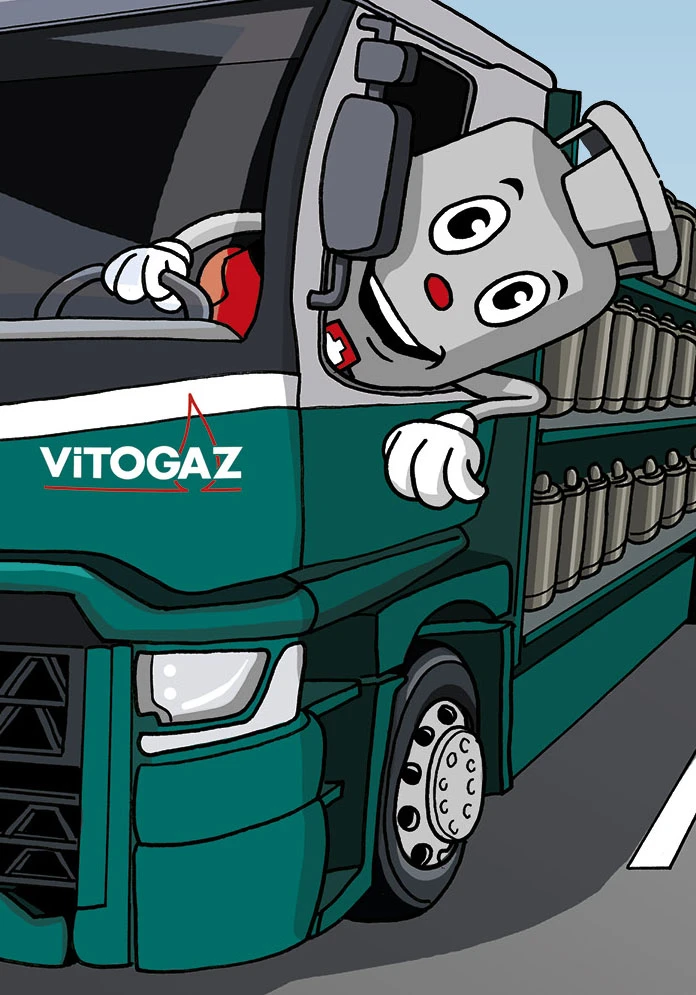 Vitogaz Kindermalbuch: Idee, Konzept und Illustrationen by Lockedesign – Atelier für Grafik und Illustration in Burgdorf, Bern
